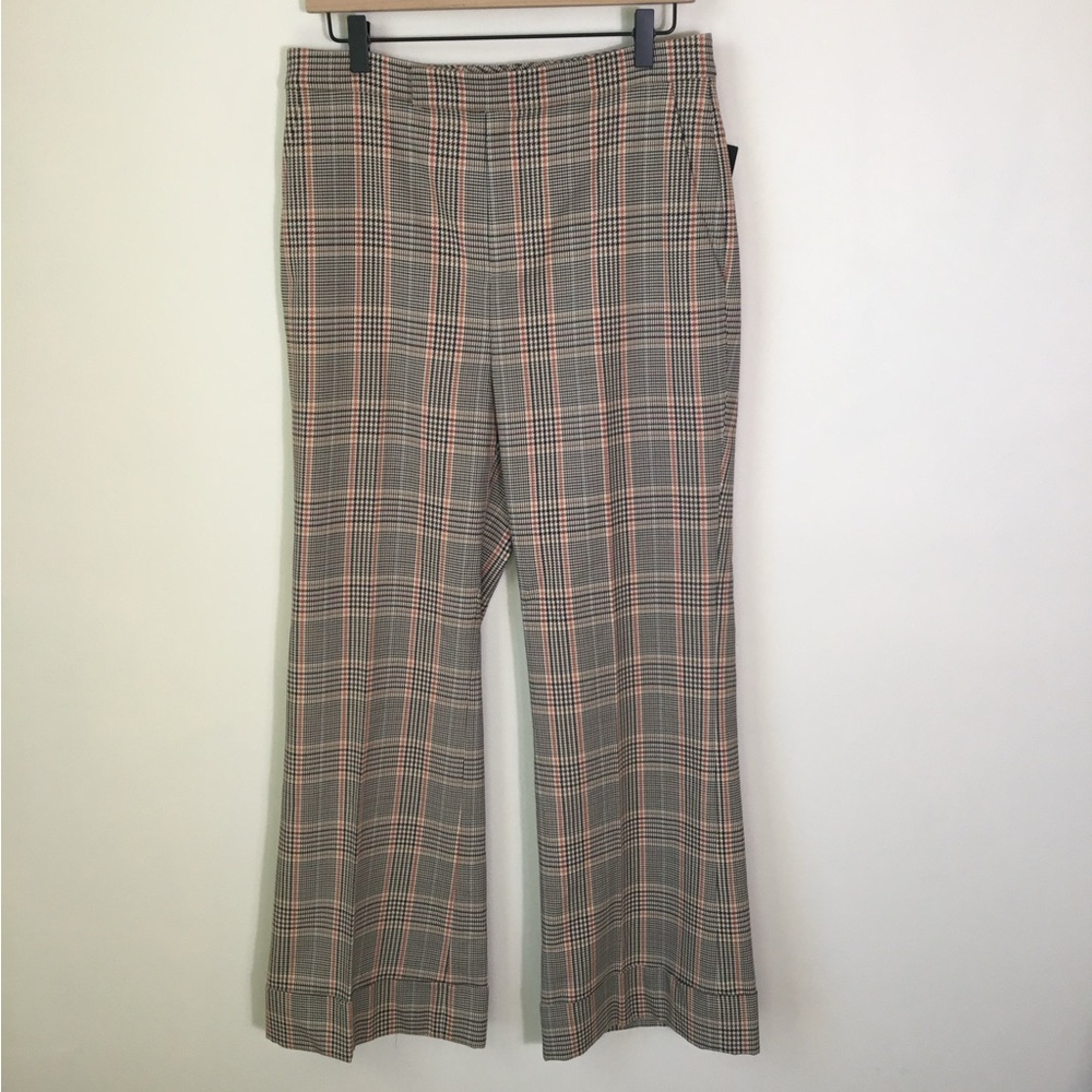 Ralph Lauren Black Label Plaid wide Leg Pants